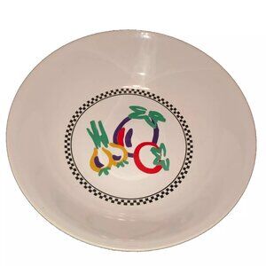 CUCINA FRESCA PASTA DISH BY RIVIERA VAN BEERS 13 X 3 INCH WHITE GARLIC TOMATO